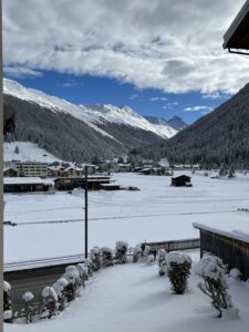 Winterbild - Blick Richtung Dischmatal